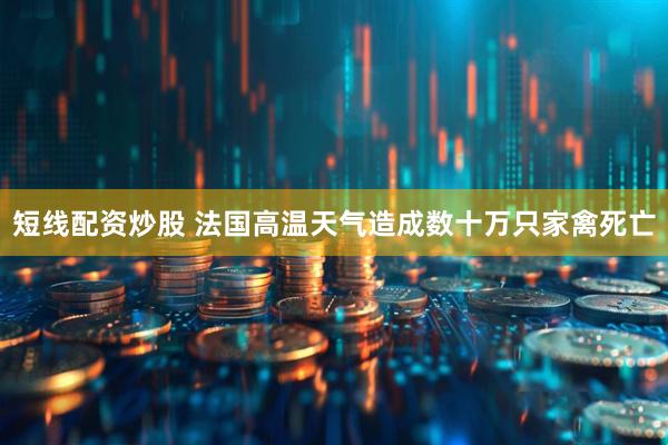 短线配资炒股 法国高温天气造成数十万只家禽死亡
